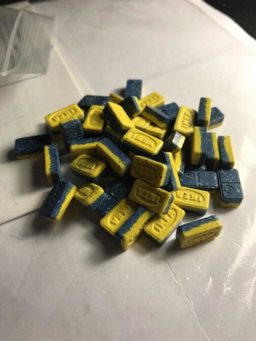 Bleu et Jaune IKEA MDMA 220mg